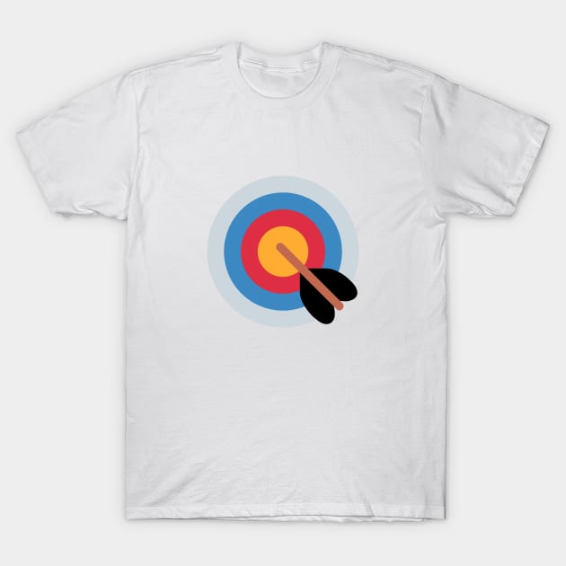 red blue target design T-Shirt by Artistic_st